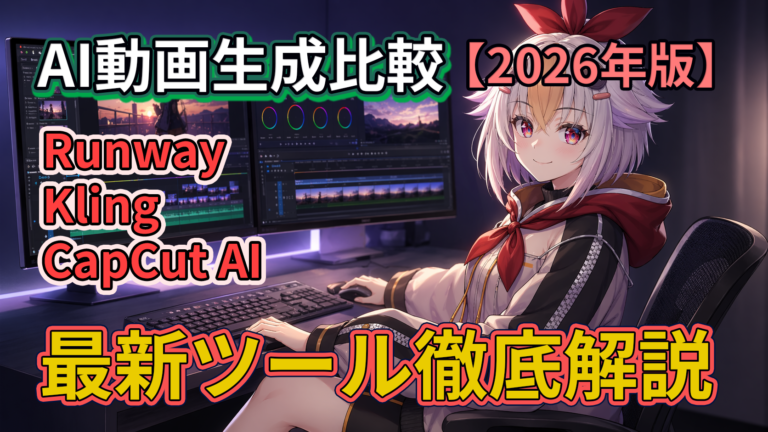 AI動画生成ツール比較2026年4月最新｜Runway Gen-4 Aleph・Sora 2・Kling 3.0・Veo 3を実務目線で徹底解説
