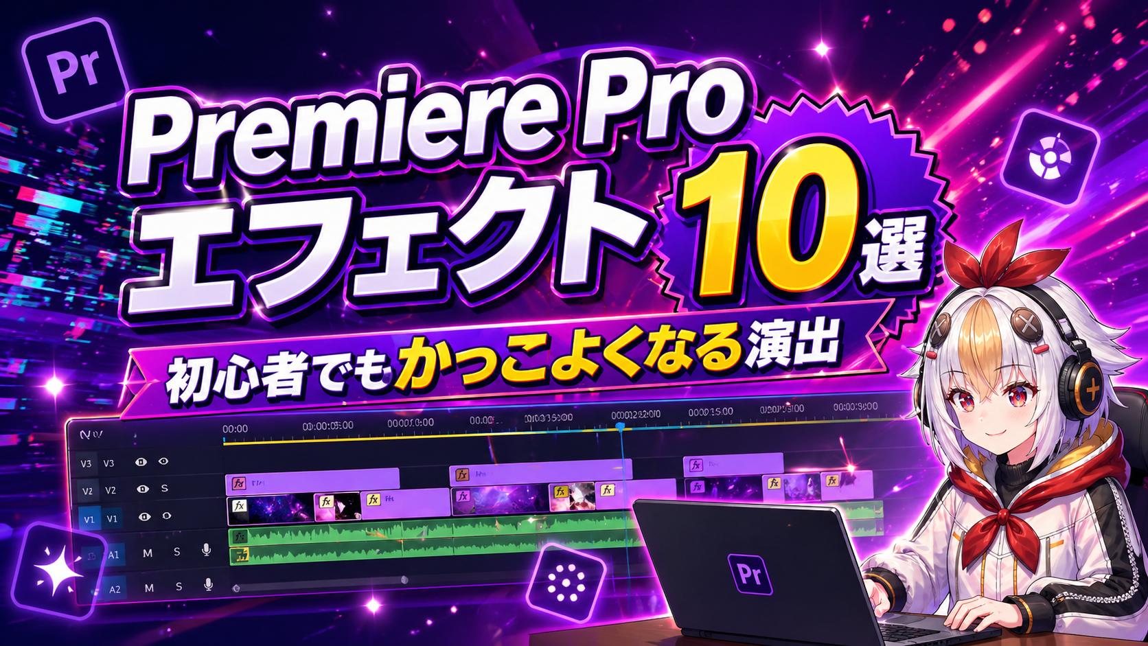 Premiere Proのエフェクト入門｜初心者でもできるかっこいい演出10選【2026年版】