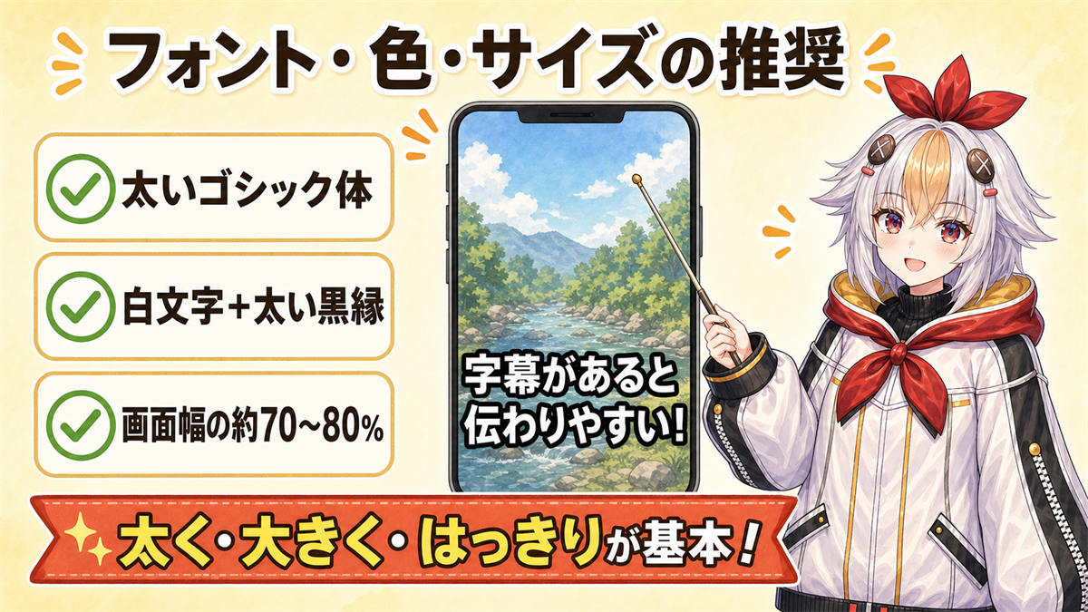 色とフォントの使い方