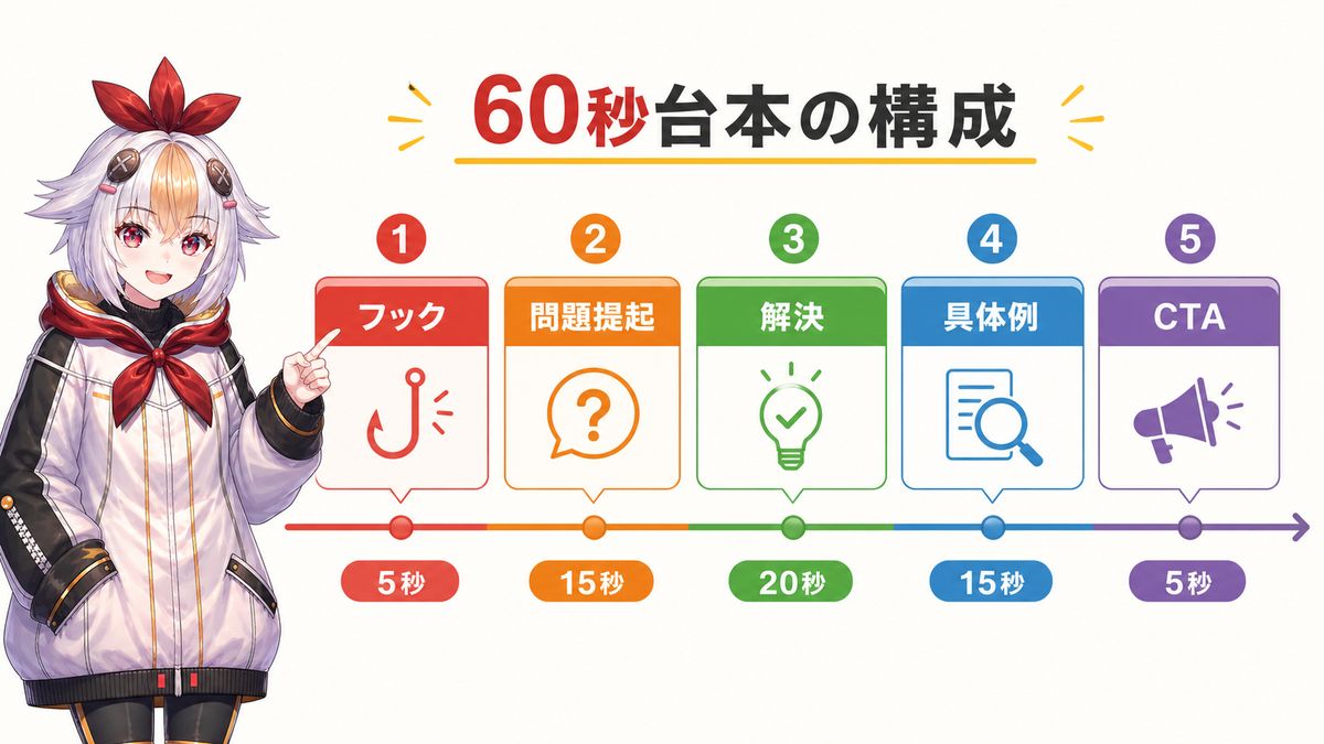60秒テンプレ
