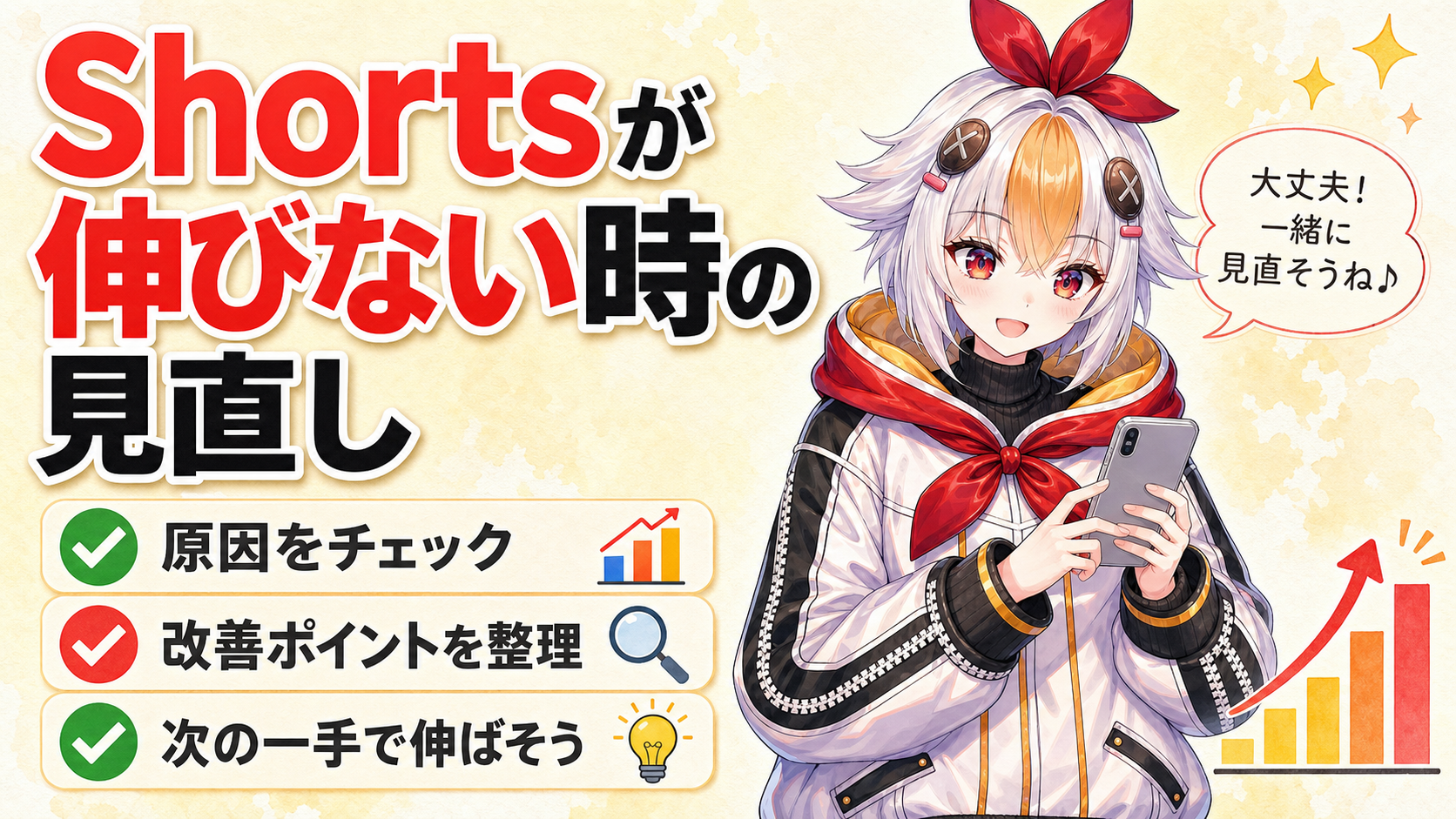 Shorts伸びない見直しHero