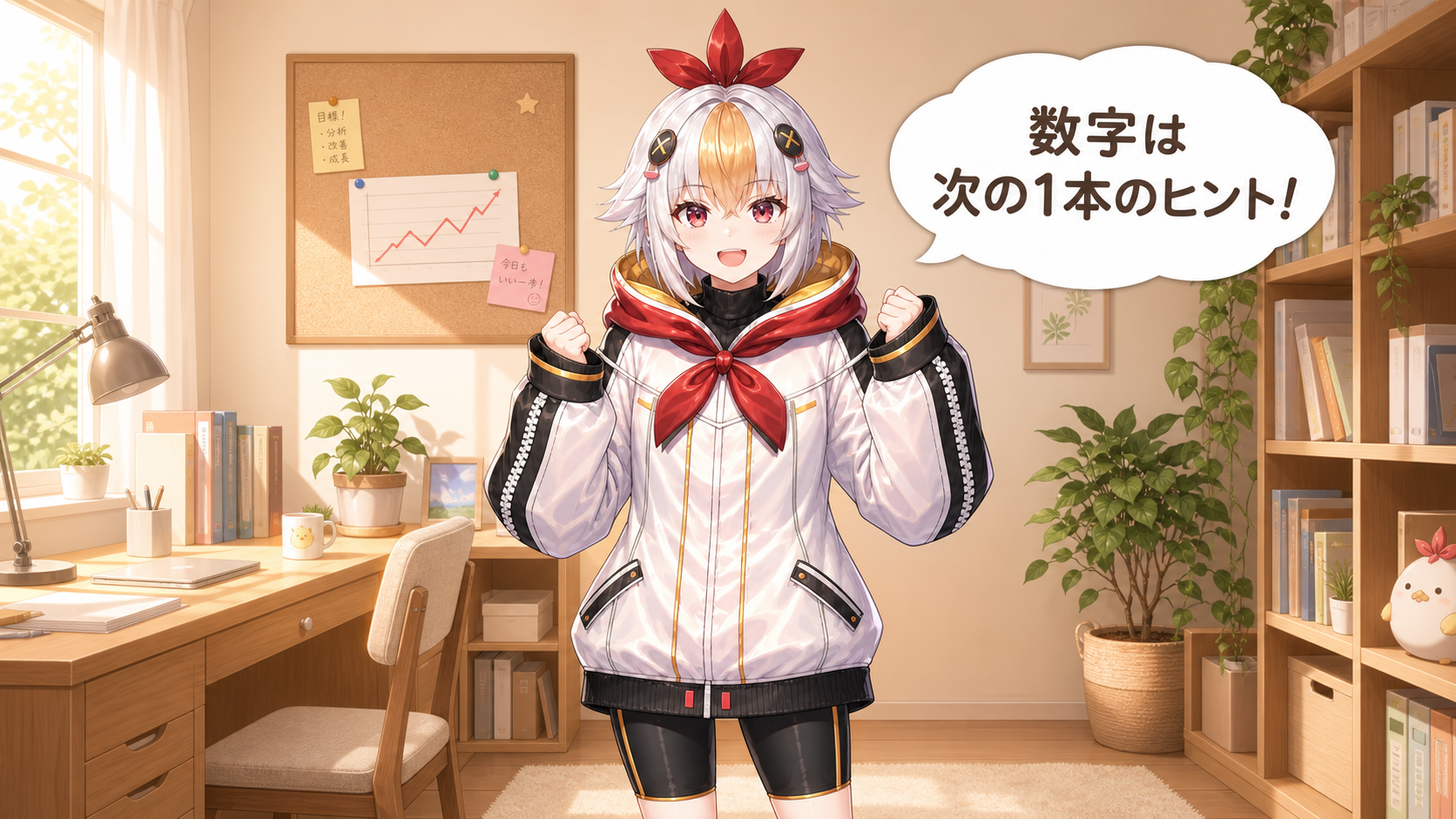 まとめ:数字は次の1本のヒント!と話すこっこちゃん