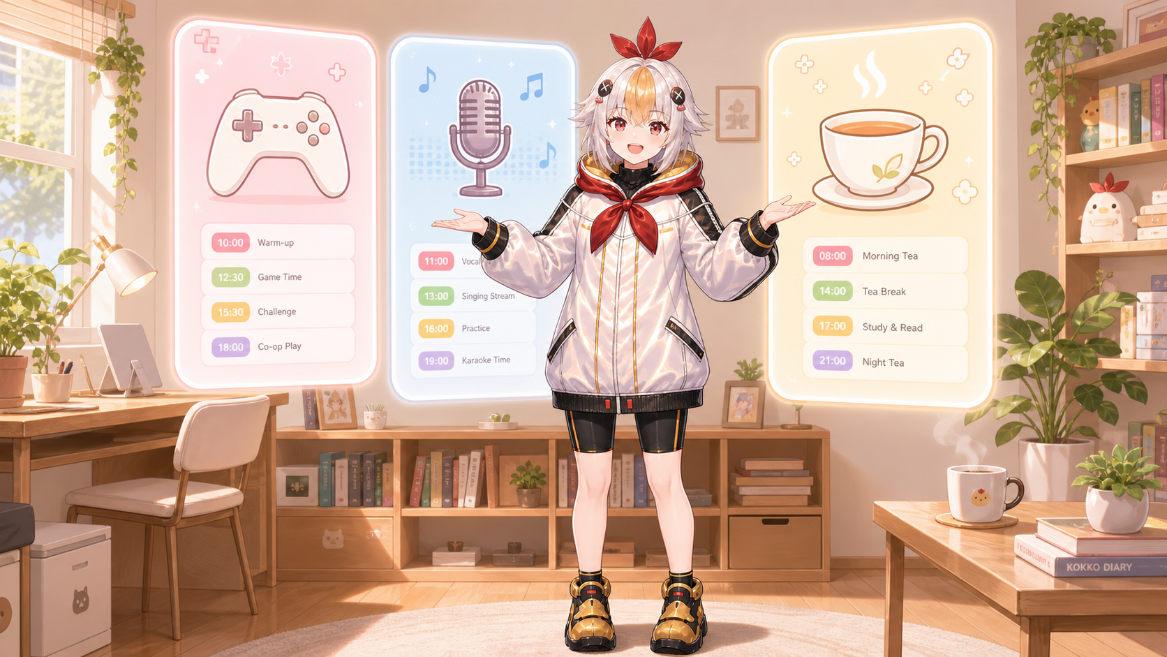 コピペ用チャプター例(雑談/企画配信)