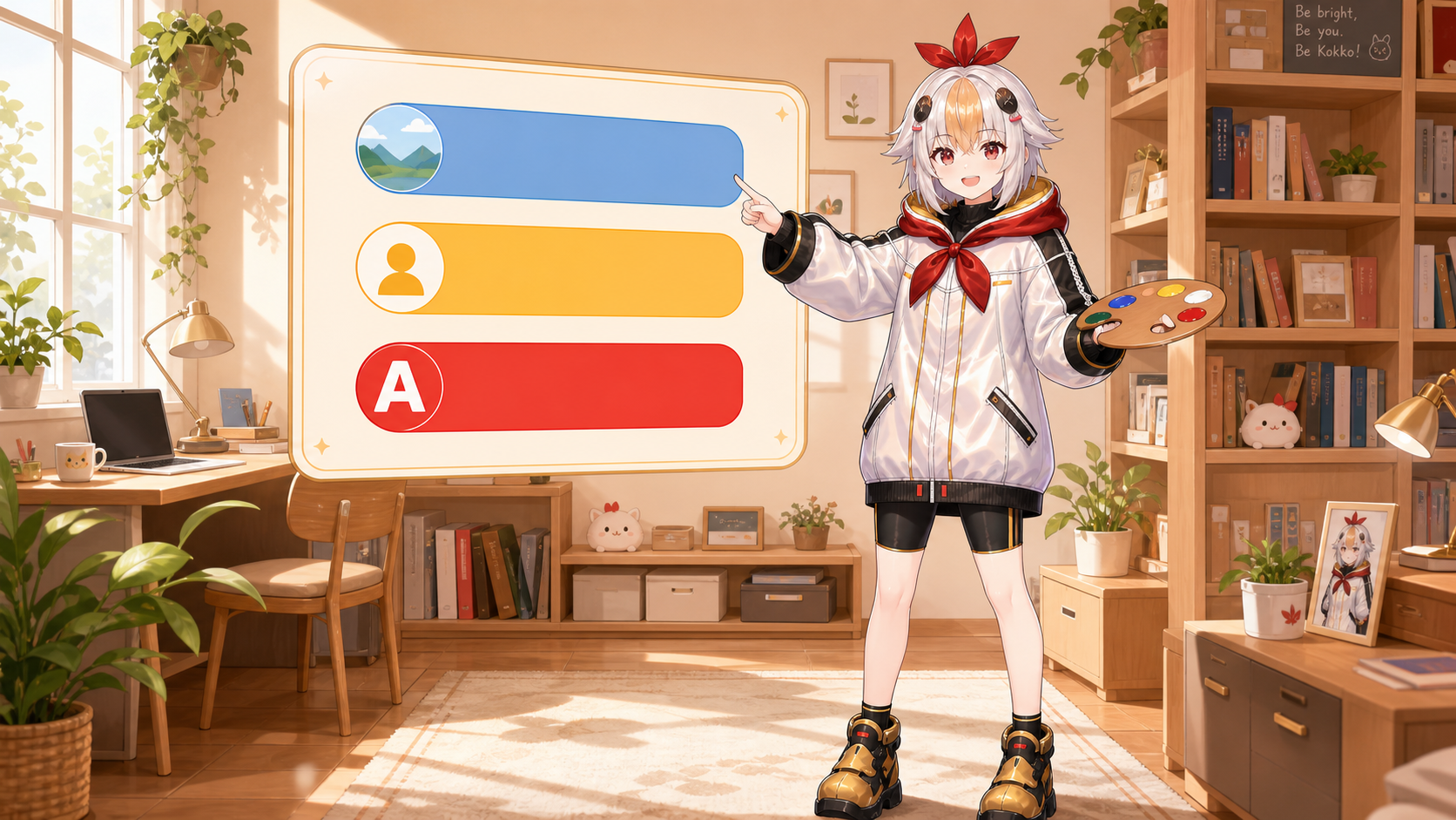 図解:色の役割「ベース2色+アクセント1色」