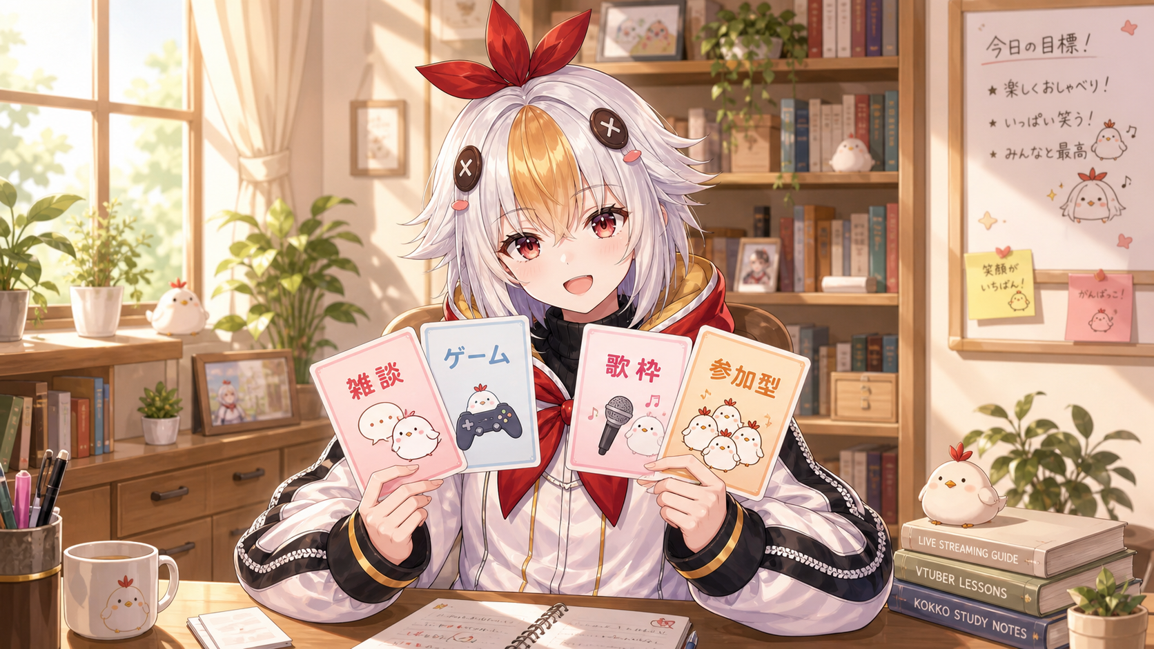 雑談・ゲーム・歌枠・参加型の待機画面テンプレート比較