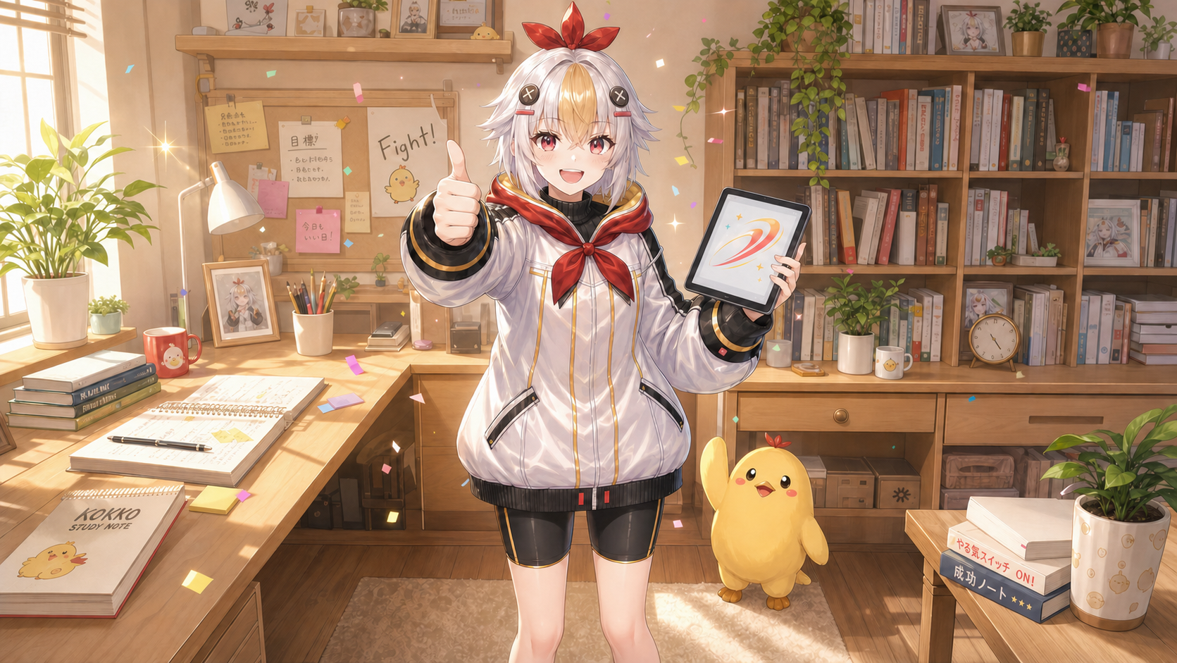 After Effectsのイージング改善をまとめてサムズアップするこっこちゃん