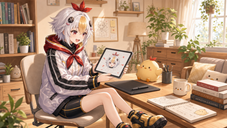 Live2Dモデルを自作する方法【2026年版】初心者の始め方からAIリギングまで完全ガイド