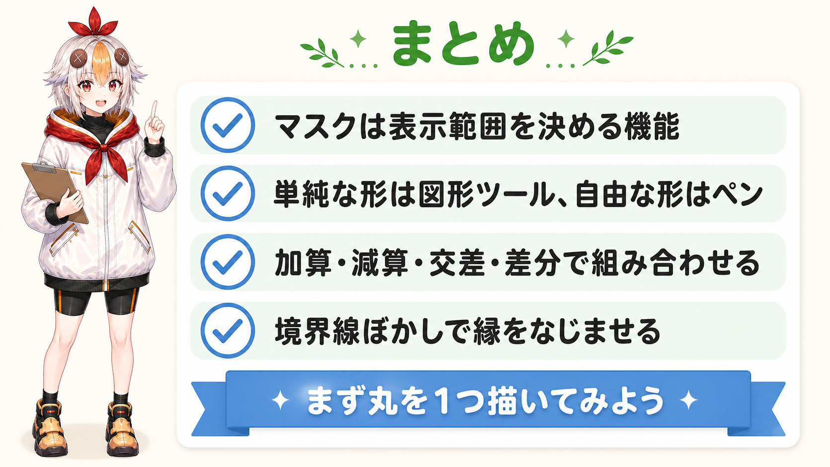 マスクの使い方まとめ