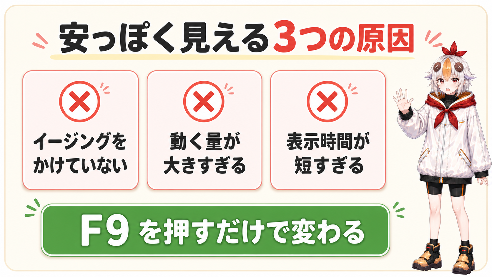 テロップが安っぽく見える3つの原因