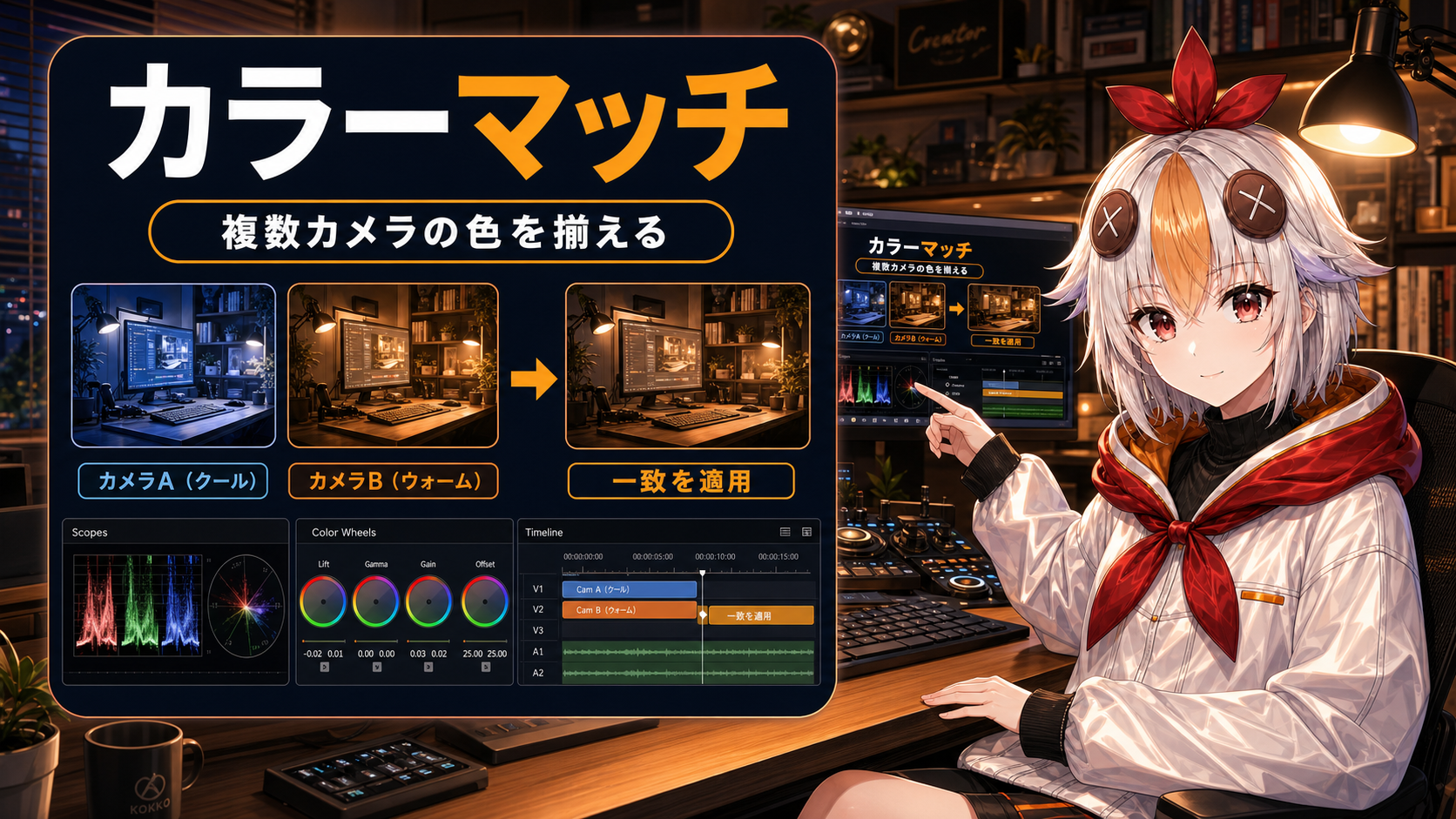 カラーマッチのイメージ