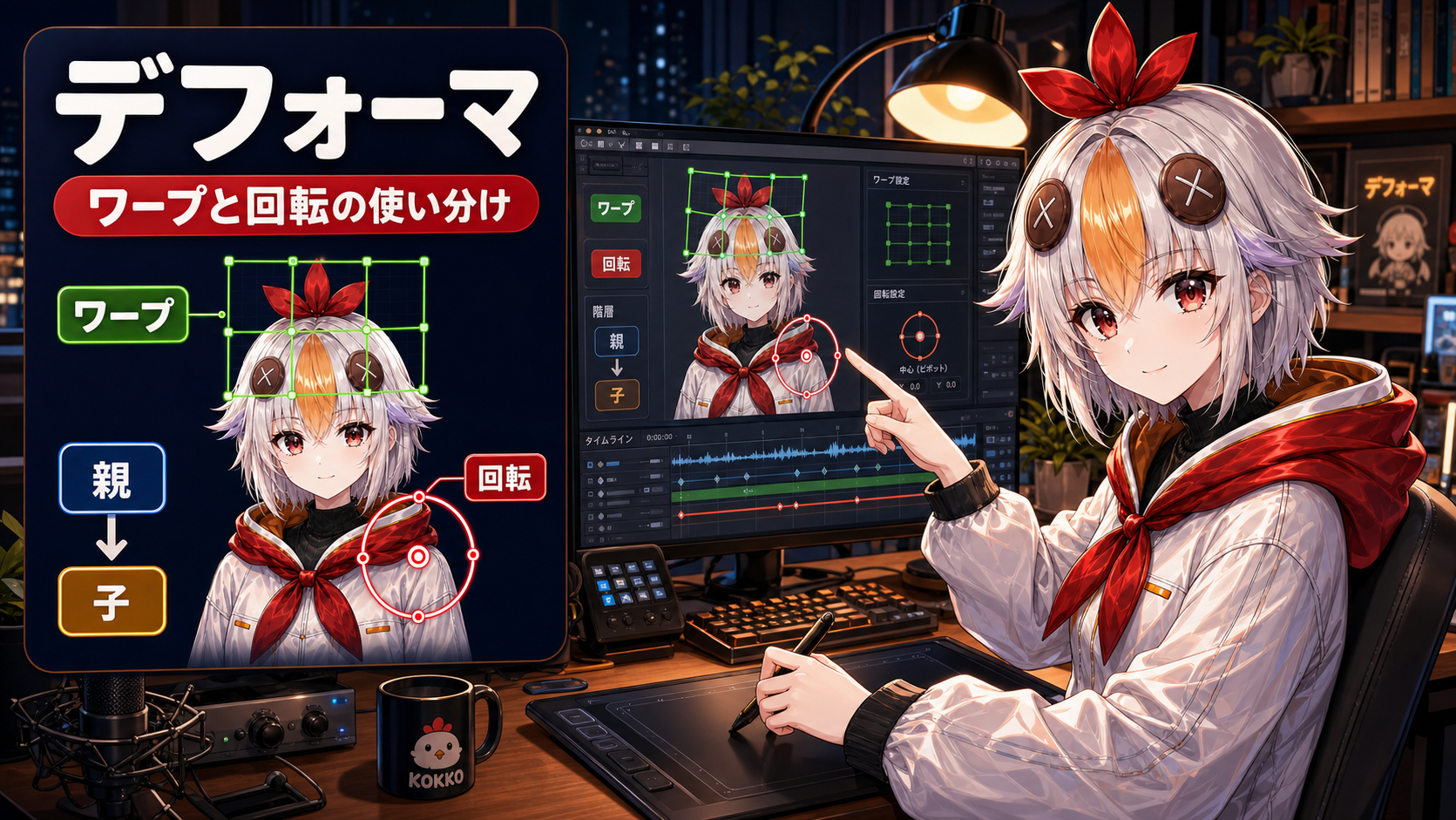 デフォーマの2種類のイメージ