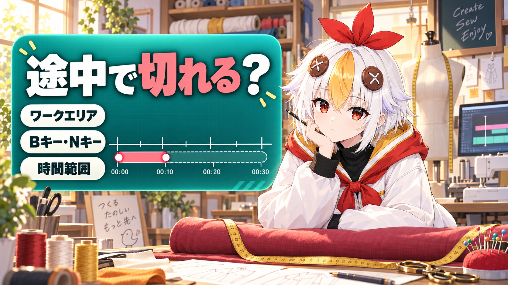 After Effectsでプレビューや書き出しが途中で切れる時の直し方【2026年版】ワークエリアの使い方とB・Nキー